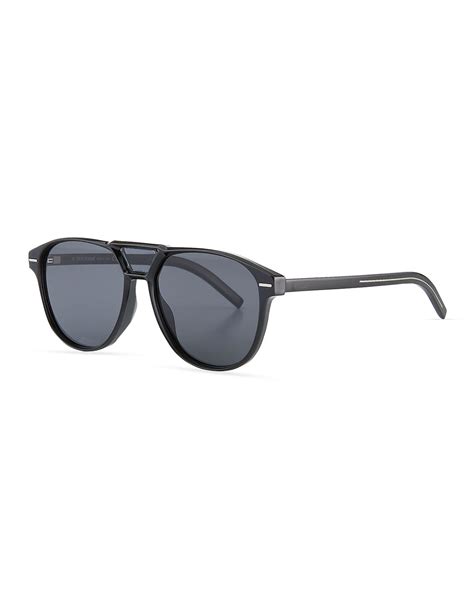 dior men's black263s 56mm sunglasses|Dior Men's BLACK263S Aviator Sunglasses .